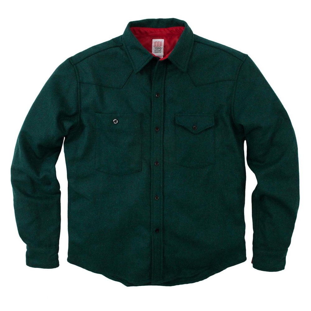 Topo Designs
Wool Work Shirt Color: Forest. M - Picture 16 of 16